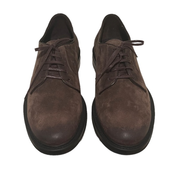 Bruno Magli Mens Suede Tie Oxford Ozzy, BRAND NEW